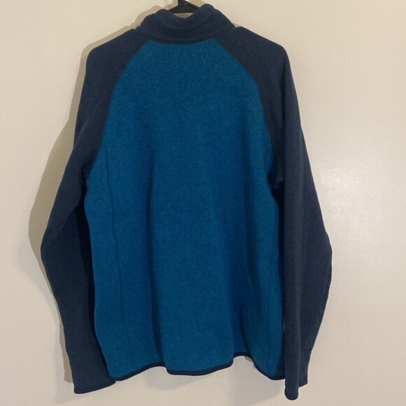 Patagonia Men's Quarter Zip Blue Fleece Better Sweater Pullover Size XL - Picture 5 of 5